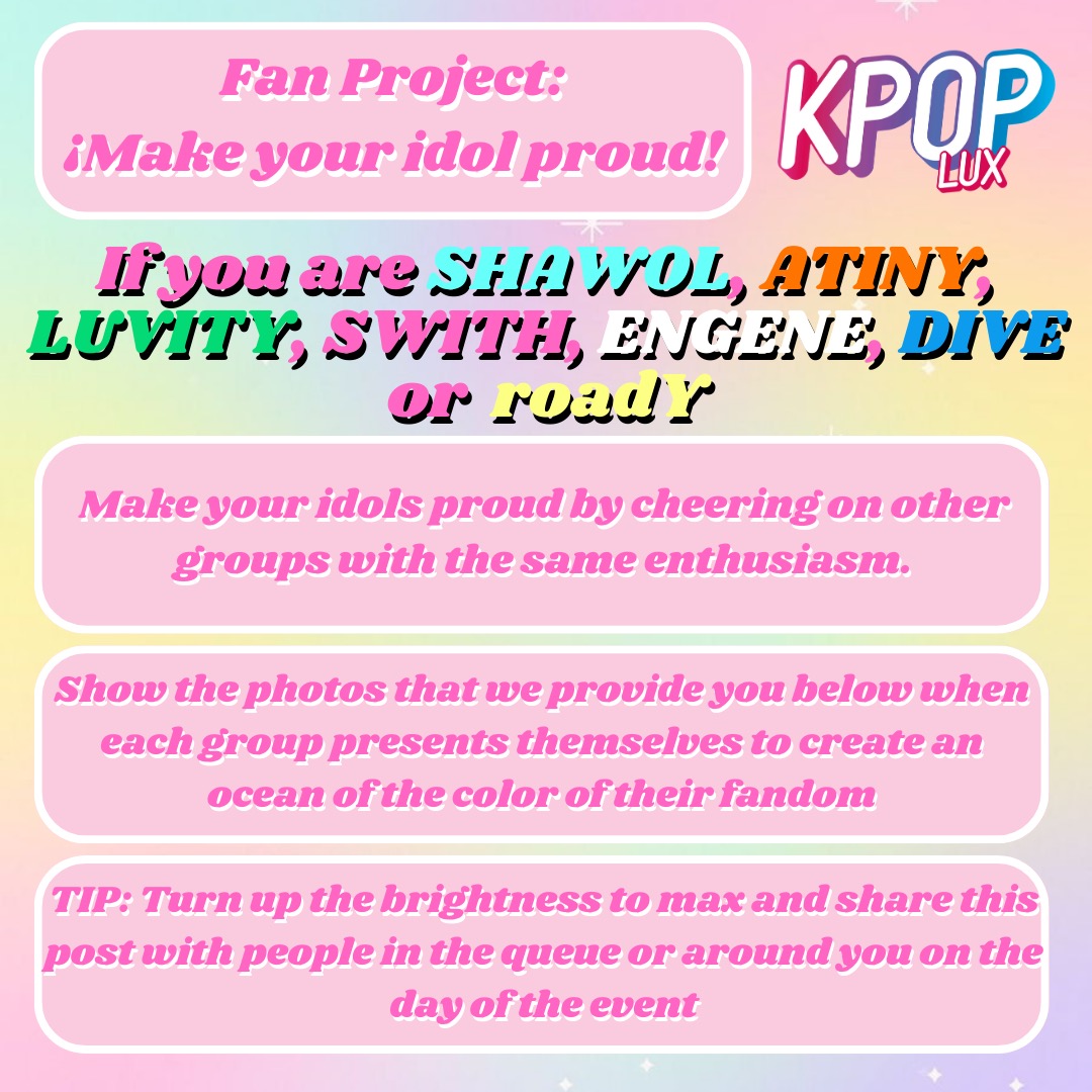 StayCSpain's tweet photo. [📢] KPOP LUX Project:  Make your IDOL proud

#SHINEE #ATEEZ #CRAVITY #STAYC #ENHYPEN #IVE #XIKERS #KPOPLUX https://t.co/EzVrPqmVCi