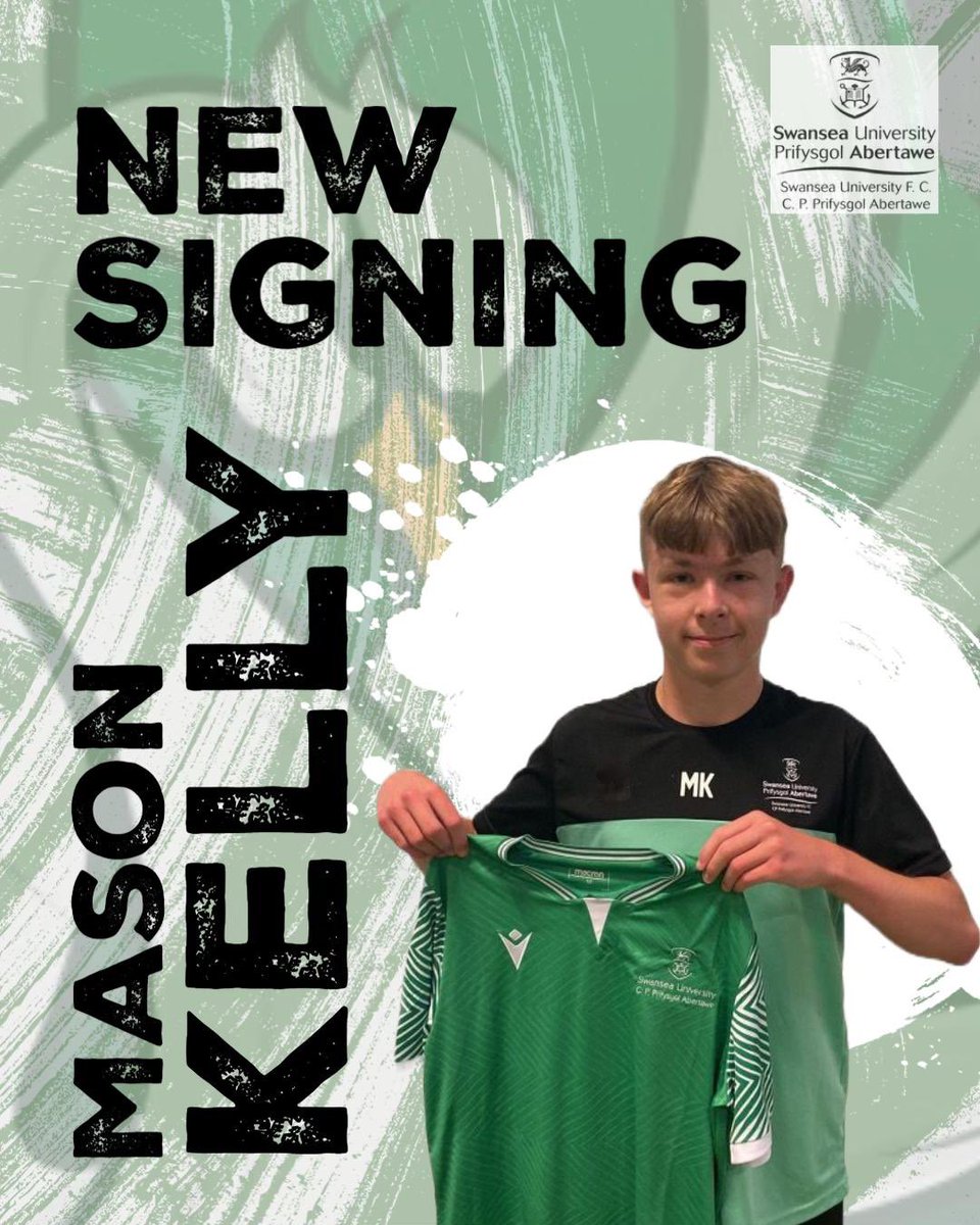 🚨 NEW ARRIVALS 🚨

We are thrilled to welcome Will Morrish and Mason Kelly to the Swansea University FC family!

🏴󠁧󠁢󠁷󠁬󠁳󠁿🦢🎓

#SwanseaUni #GreenArmy 💚
