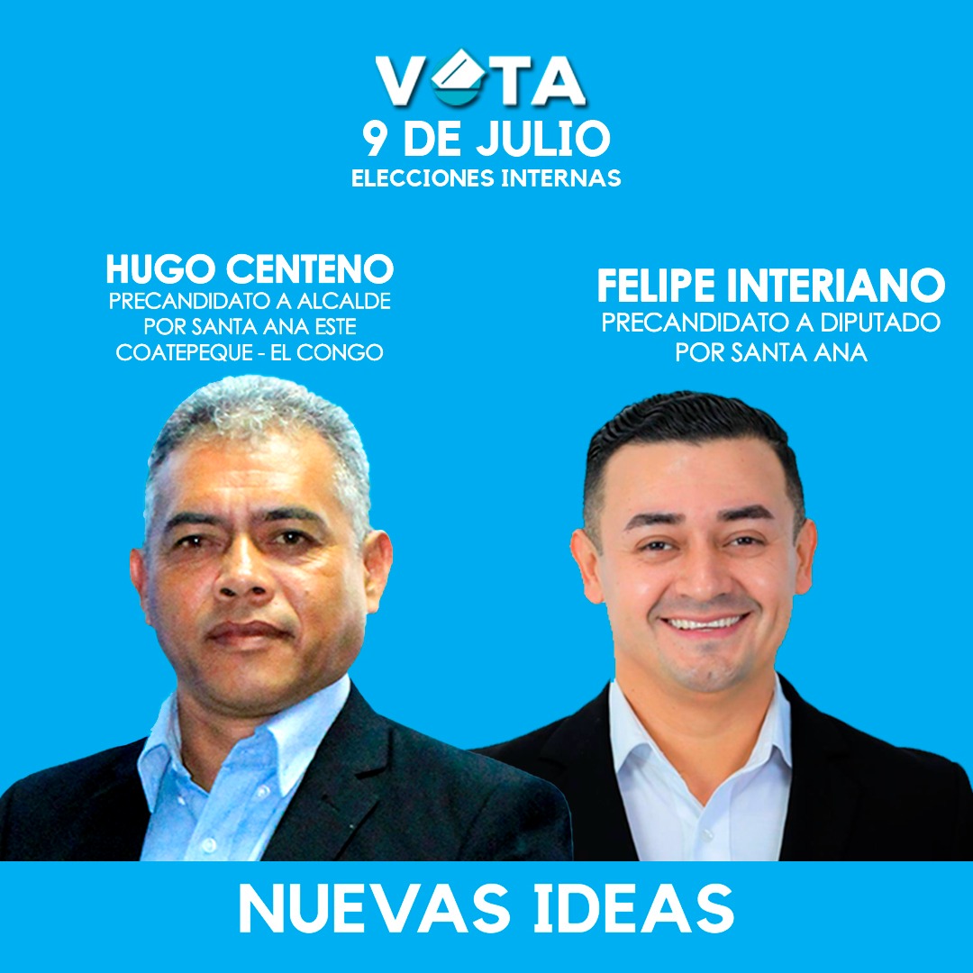 Amigo afiliado este próximo domingo no olvides votar por el trabajo, progreso y desarrollo de una nuevas #SantaAnaEste