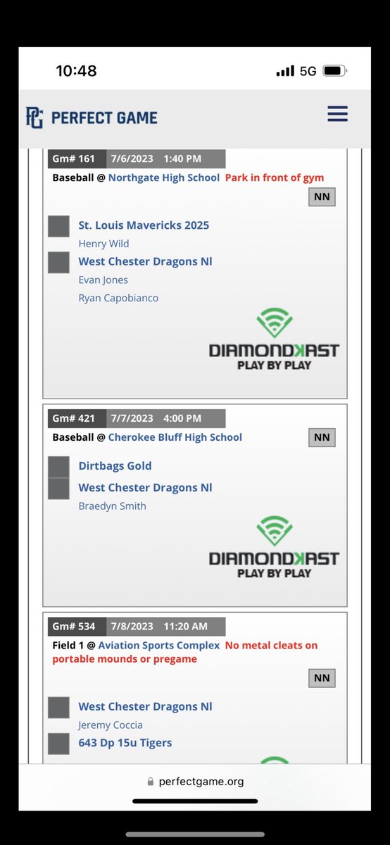 Stephen Furia (@furia_stephen) on Twitter photo Back down in Georgia playing at PG WWBA 16u National Championship. Here’s my schedule! <a href="/WestChesterDrag/">West Chester Dragons Baseball</a> <a href="/WCDragons_24_25/">WC Dragons 2024/2025</a> <a href="/PG_Scouting/">Perfect Game Scout</a> Back down in Georgia playing at PG WWBA 16u National Championship. Here’s my schedule! <a href="/WestChesterDrag/">West Chester Dragons Baseball</a> <a href="/WCDragons_24_25/">WC Dragons 2024/2025</a> <a href="/PG_Scouting/">Perfect Game Scout</a>