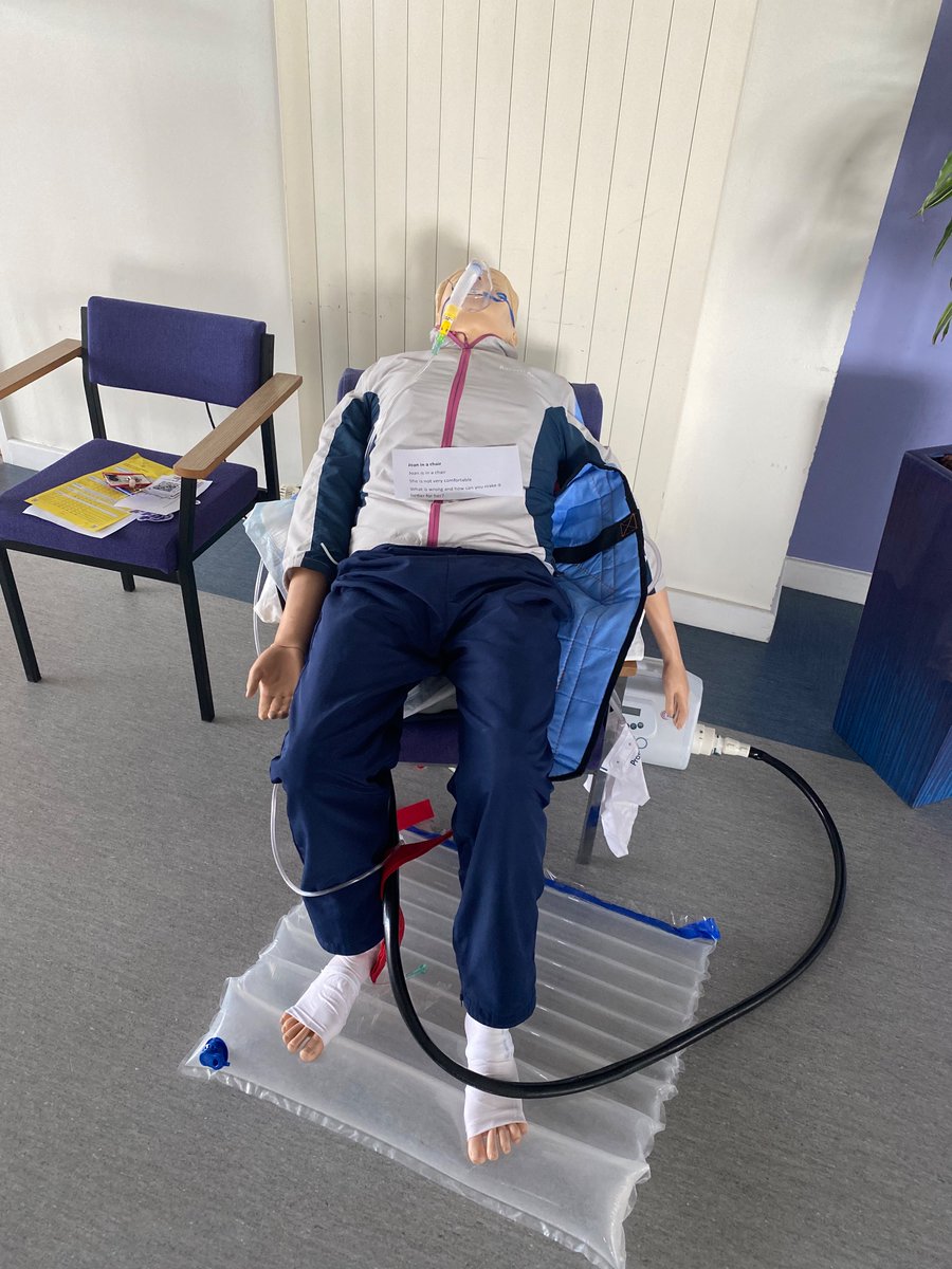 TVN_UHCW's tweet photo. Actual image of a Tissue viability nurse after a link worker study day 🤣 https://t.co/qmUwqxbsmP