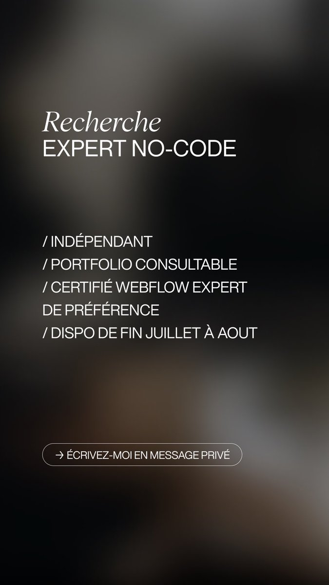 Des pépites du #nocode et de #Webflow par ici ? 👀