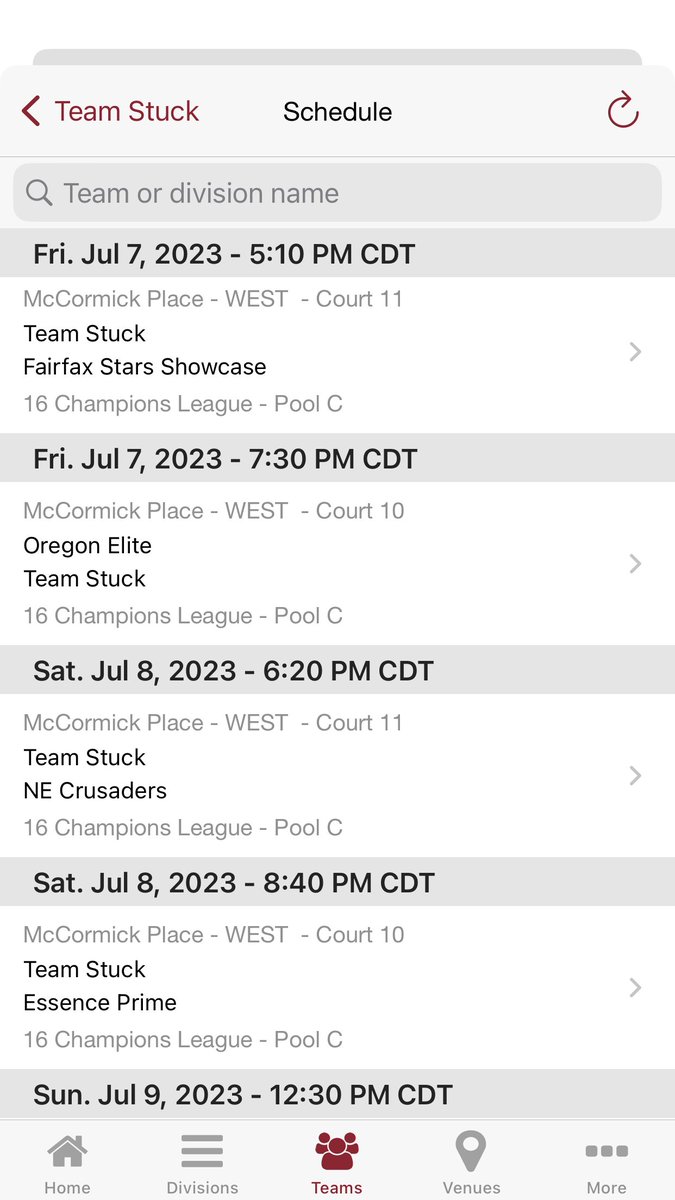 Excited for Chicago! Team Stuck 16U <a href="/TeamStuck360/">Team Stuck</a>