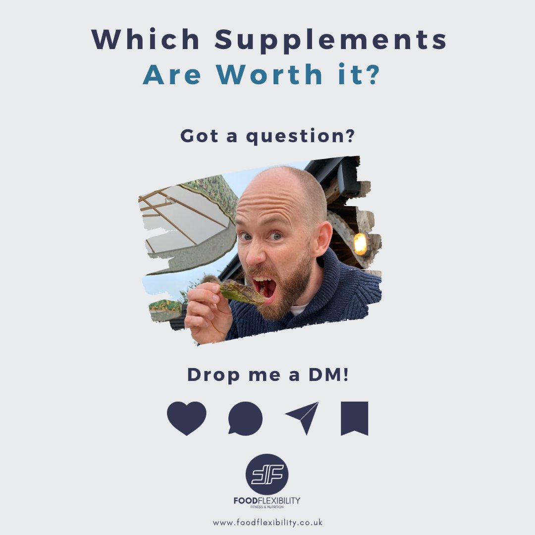 FoodFlexibility's tweet image. Do you know exactly why you're taking a supplement 💪🌱

If you're wondering if supplements work and which ones are worth the cash, use the slides to debunk some myths! 💊💰

#FoodFlexibility #EatForPerformance #Supplements #Health #EvidenceBasedSupplements