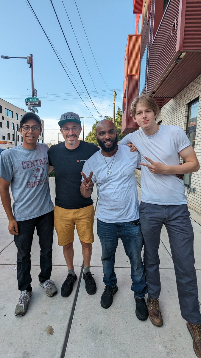 Wednesday morning meeting photo dump. #philly #solar