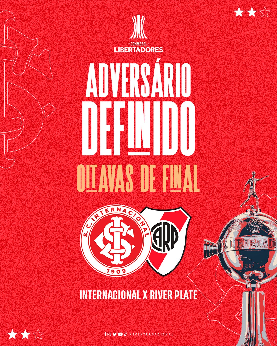 Internacional x River Plate ao vivo: onde assistir ao jogo da Libertadores