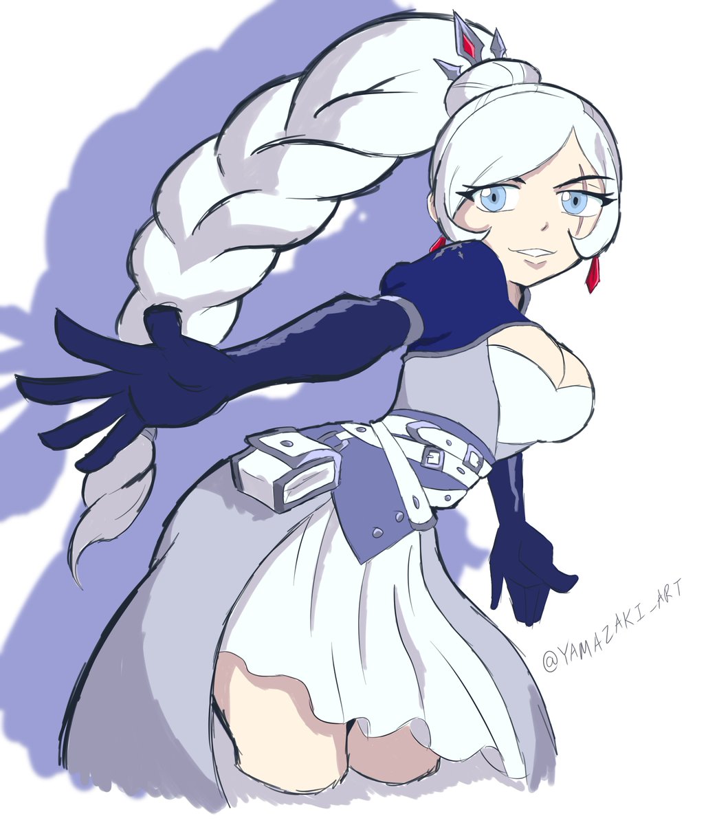 Weiss Schnee #RWBYart #rwby #Weiss #fanart #doodle #digitalart #digitalartwork