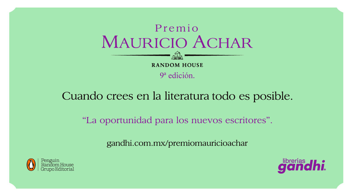 LibreriasGandhi's tweet photo. Cuando crees en la literatura todo es posible. "La oportunidad para los nuevos escritores". @penguinlibrosmx Bases en: https://t.co/eYEwTTRdVS https://t.co/Te8MMybioh