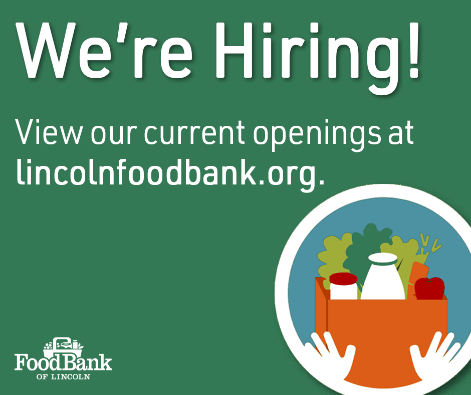 We're looking for mission-minded folks to join our team! If you have a passion for alleviating hunger (or know someone who does!) visit our website to learn more about our current openings: 🍓 Special Events & Design Coordinator 🍋 Volunteer Specialist (part-time)