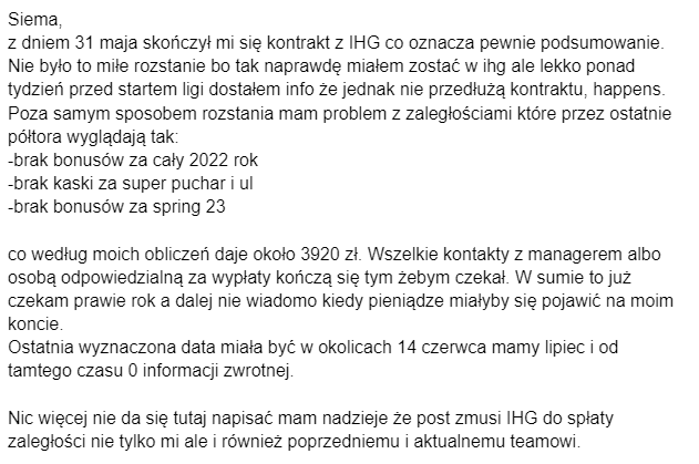 Samuleklol's tweet photo. Trochę o IHG: https://t.co/9VevlrretX