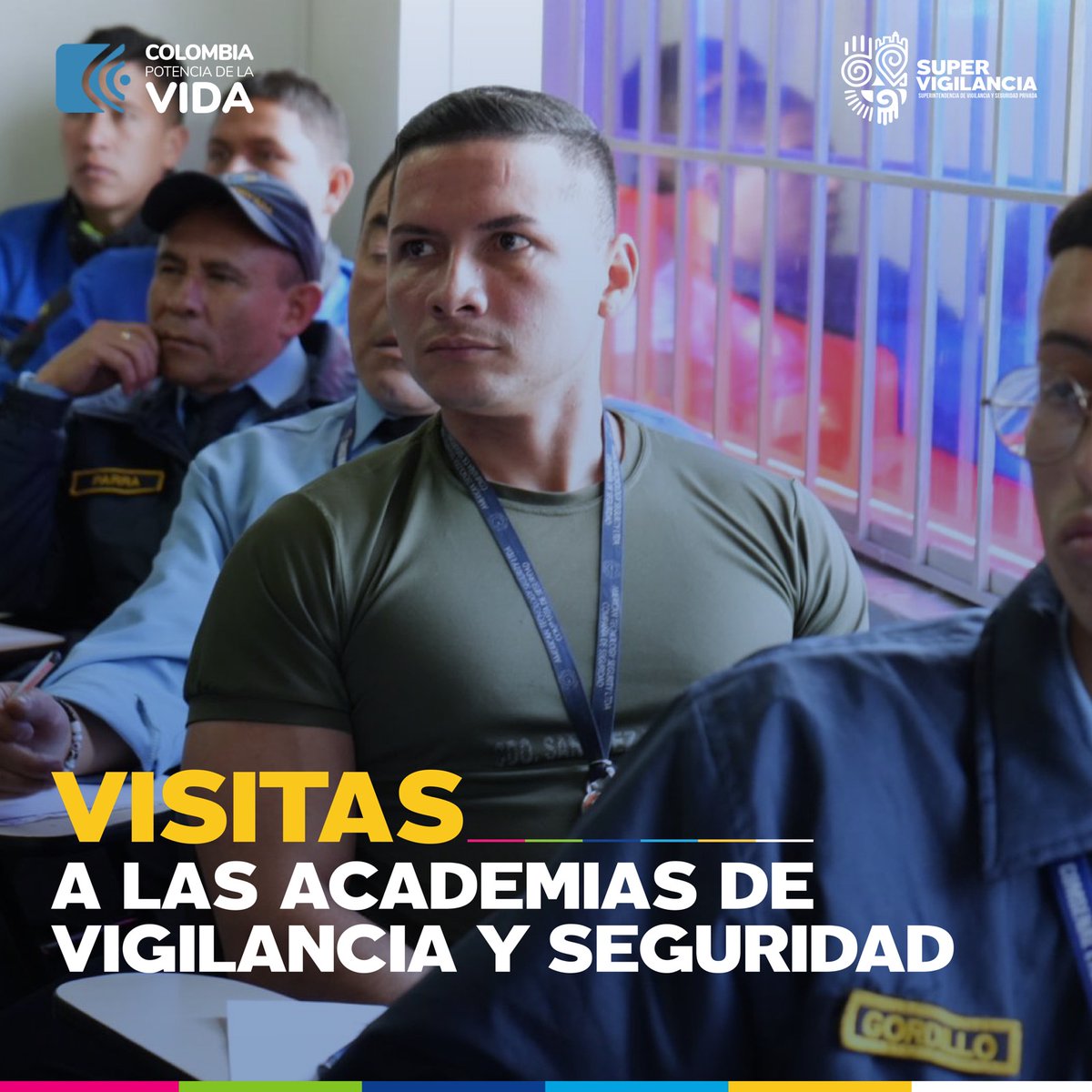 SuperVigilancia's tweet image. Hoy iniciamos nuestras visitas por las diferentes academias de vigilancia y seguridad del país. Conoceremos sus instalaciones, aulas, polígonos y funcionamiento, y recogeremos las necesidades expuestas, para mejorar la formación de quienes inician y renuevan los cursos.