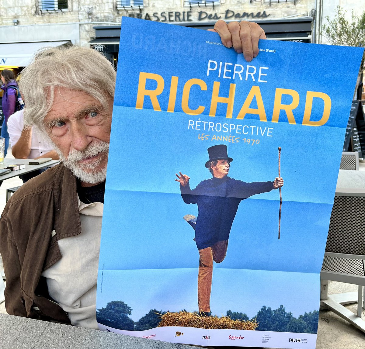 PierreRichardPR's tweet photo. Rétrospective de mes films au Festival La Rochelle cinéma 🤩 https://t.co/V6CNY500wd
