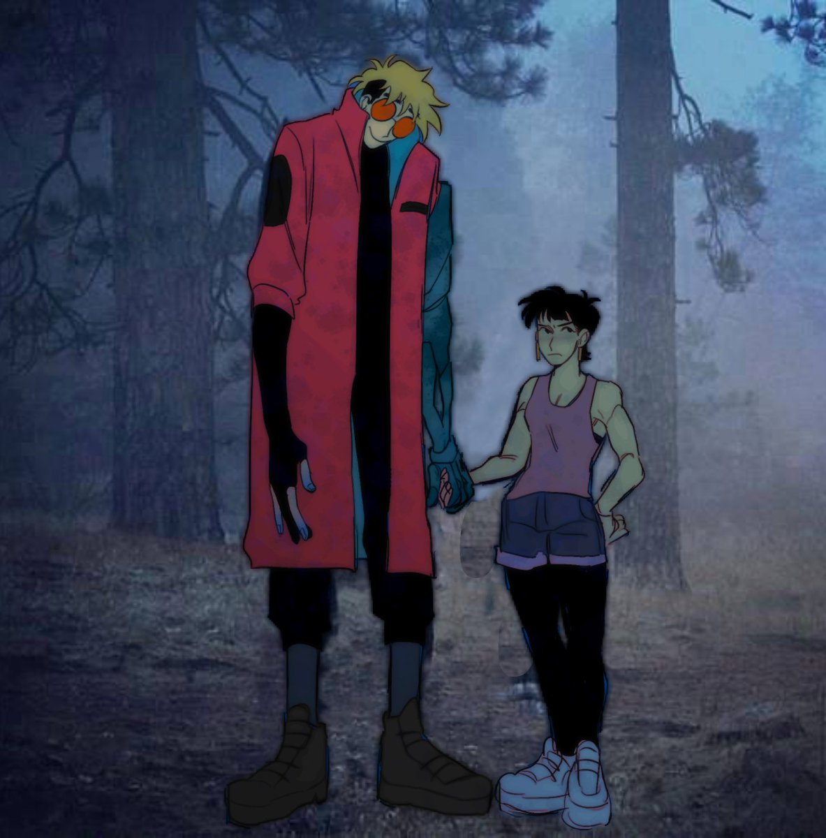 naitm33r's tweet photo. slender vash https://t.co/AOehAO1YXa