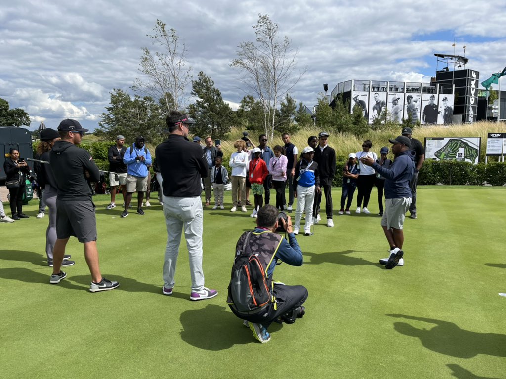 The Range Goats did a clinic today with Black British Golfers, who aim to encourage underrepresented communities to play golf.

HV3: “Right now we’re talking about me being a black golfer, when I’m just a golfer. We should be hitting balls and playing golf and not talking about