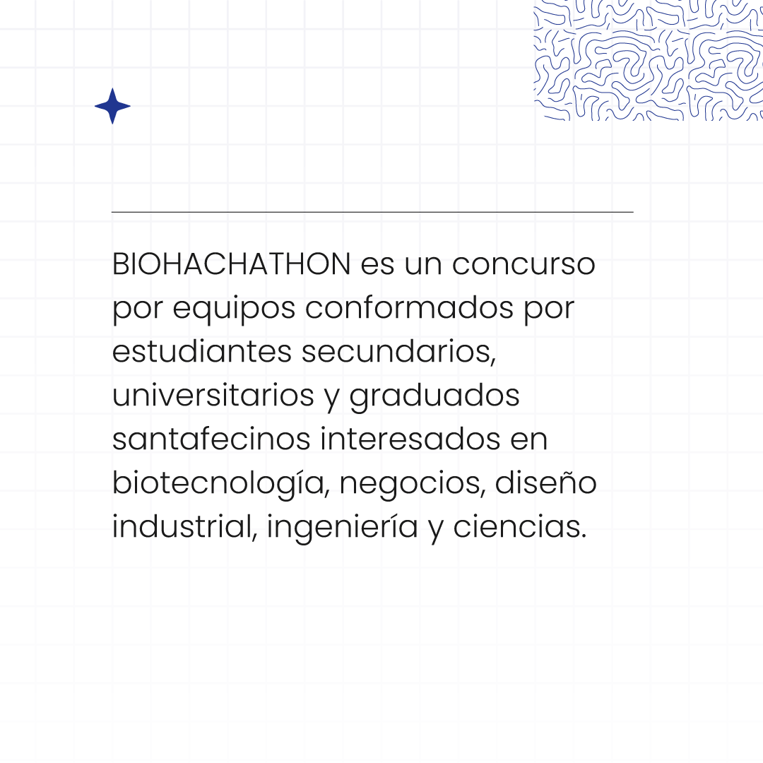 CienciaSantaFe's tweet photo. ¡Lanzamos la tercera edición del #BioHackathon2023!
🌐 Este laboratorio de innovación abierta busca potenciar a estudiantes, graduados e investigadores con el fin de crear soluciones para los desafíos biotecnológicos planteados por actores del sector socioproductivo. https://t.co/CTWJgoEc45