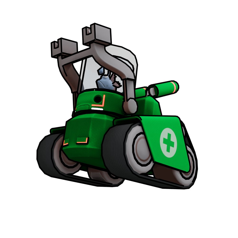 just finished making these player icons for my game !

 its a fish driving a tank shooting magnetic balls.

more info on my discord  : discord.gg/vyttg3XGbj

#indiedev #Blender3d #indiegames #party #fun #tanks #Samsung #gamedev #unity3d #unity #indiegame #solodev