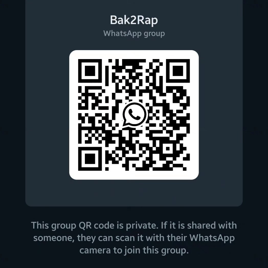 Bak2Rap's tweet photo. Scan QR code to join the community! ( or you can dm for the link to be sent to you )
AREA DROPS AT MIDNIGHT
play safe ๐ถโ๐ซ๏ธ
Pre save link in bio ๐ฝ๐ฅ https://t.co/AKDuDDR8rq