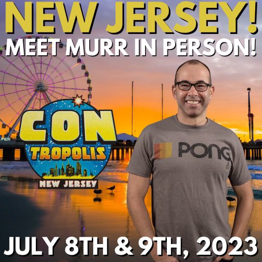 New Jersey / New York! Come hang out with Joey Fatone & I this Saturday & Sunday (July 8th & 9th) at Contropolis! Info here: ContropolisNJ.com @realjoeyfatone @LevelUpSignings @ContropolisNJ