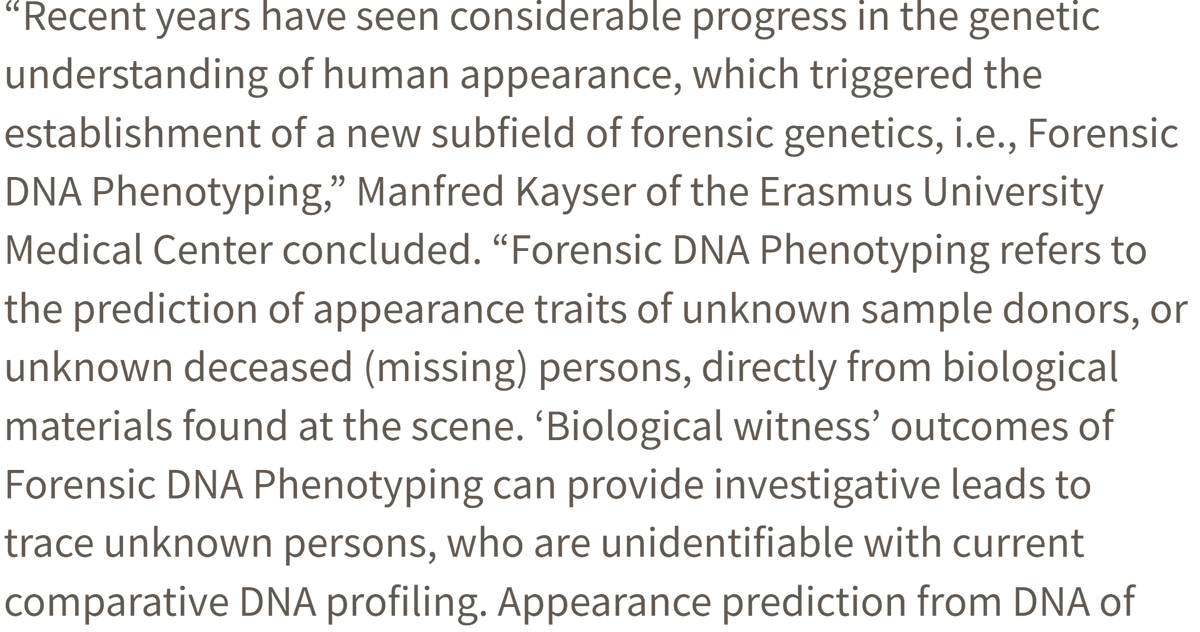 SimonCernelc's tweet photo. The ICMP identification system is based on the Integrated DNA Testing Laboratories in The Hague.
Similar to the Windber Research Institute, ICMP works with top Geneticists from scientific universities such as Erasmus MC. https://t.co/WDSOdVhQph