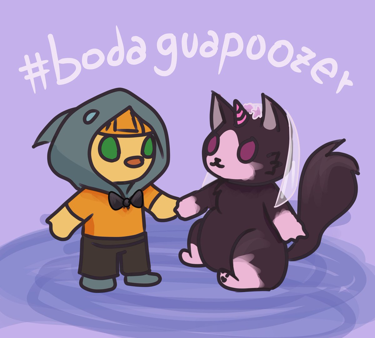 lezhki's tweet photo. Bueno, a falta de dibujos, edits y más (tenemos tres o cuatro, gracias :D) toca laburar dibujando cositas antes del 6 para editar y subir el 7 🥲👍
#Fooligetta #bodaguapoozer #guapoozer https://t.co/89pQo5sm5B