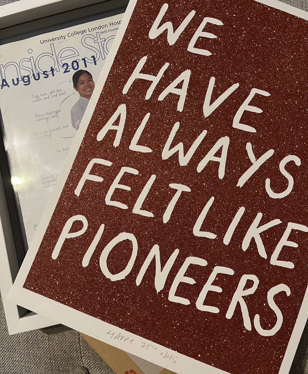 Yes, definitely feeling like a pioneer.  #NHS75 <a href="/uclh/">UCLH</a> #ThankYouNHS