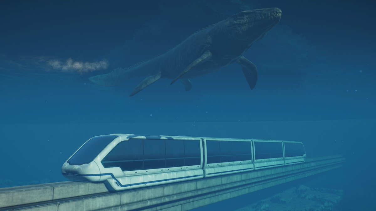 EvoSquareYT's tweet photo. New attraction
(video coming)

#jurassicworldevolution2 https://t.co/6DoWI2kqV1