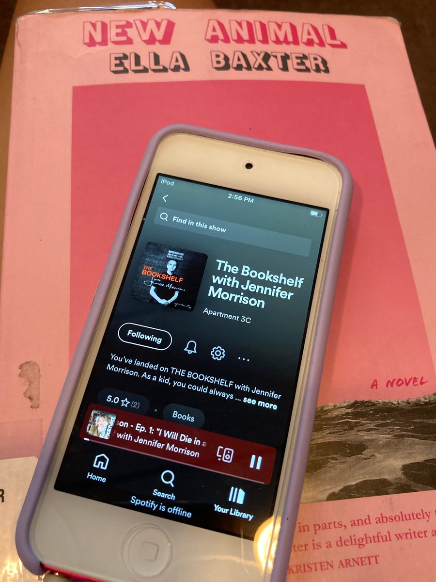 captainswanfan4's tweet photo. Listening to @jenmorrisonlive podcast on Spotify #thebookshelfwithjennifermorrison #a3creads with @kalanipickhart
at doctor office on my iPod touch https://t.co/A9grPxhzpy