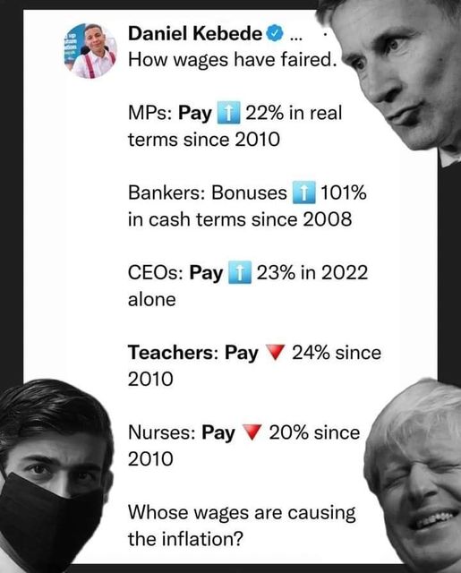 I think MP’s should get a 35% pay cut and no expenses.

RT if you agree.