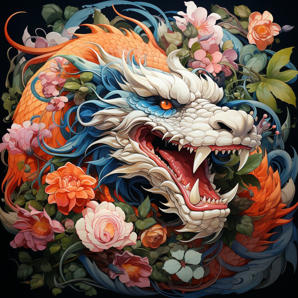 MIZmoniluv's tweet photo. Flower dragon day! Summer sunshine beckons the timid shapeshifting creatures to reveal themselves. https://t.co/FfU22FhmWh
