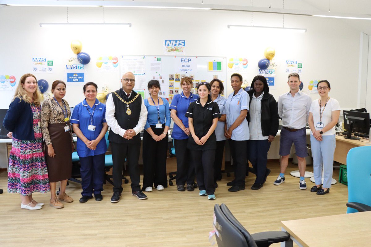 We’ve had a fabulous time marking the #NHS75 birthday today. Staff, patients, and volunteers have been celebrating in style with #NHSBigTea events across all our sites.

Thank you to everyone working in healthcare for all their hard work, care, and commitment. 🩵