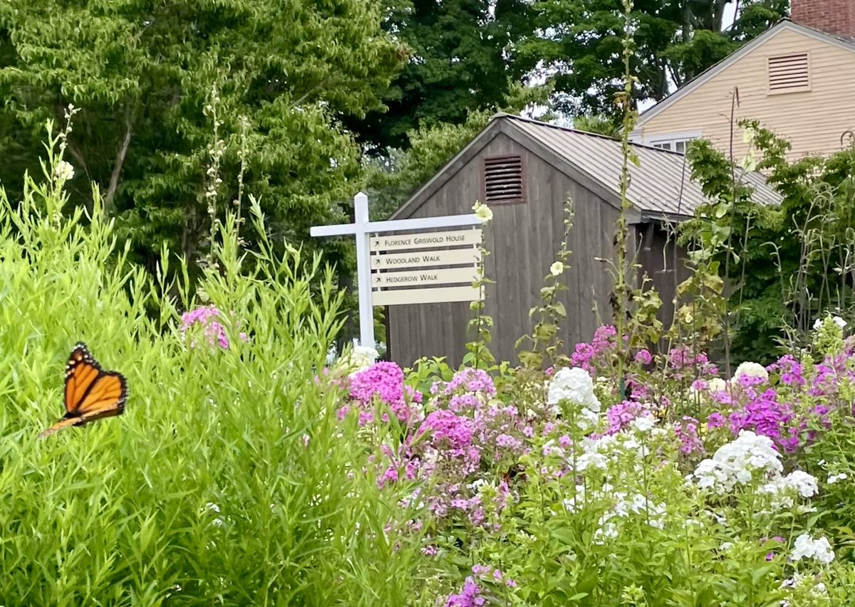 Due to circumstances with our HVAC system “Object Lessons in American Art” is closed until further notice. Griswold House is open for a reduced admission of $6 for adults. The grounds/gardens are open no charge. Join us for programs and special events. Cafe Flo is open!