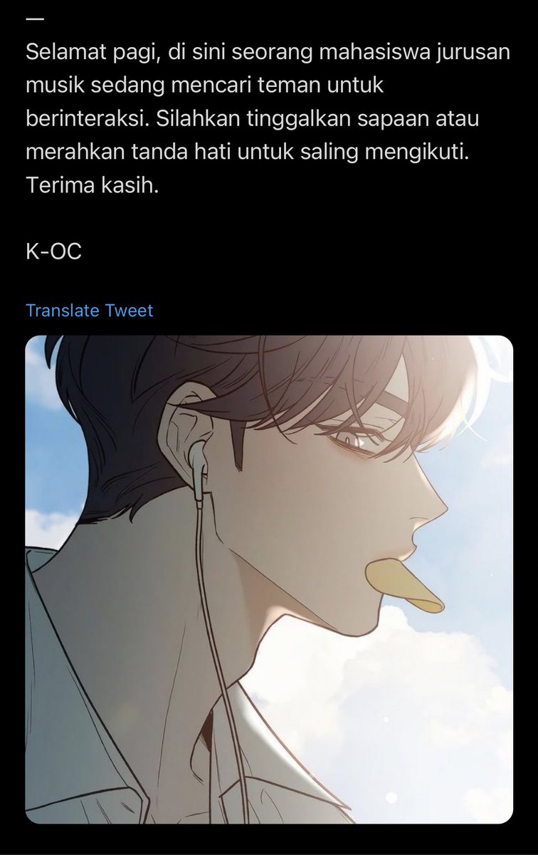 deerimn's tweet image. WN. Salam untuk para penulis, terima kasih sudah meninggalkan jejak pada menfess saya. Mari saling mengikuti, lalu jangan sungkan berinteraksi dengan kami, ya?