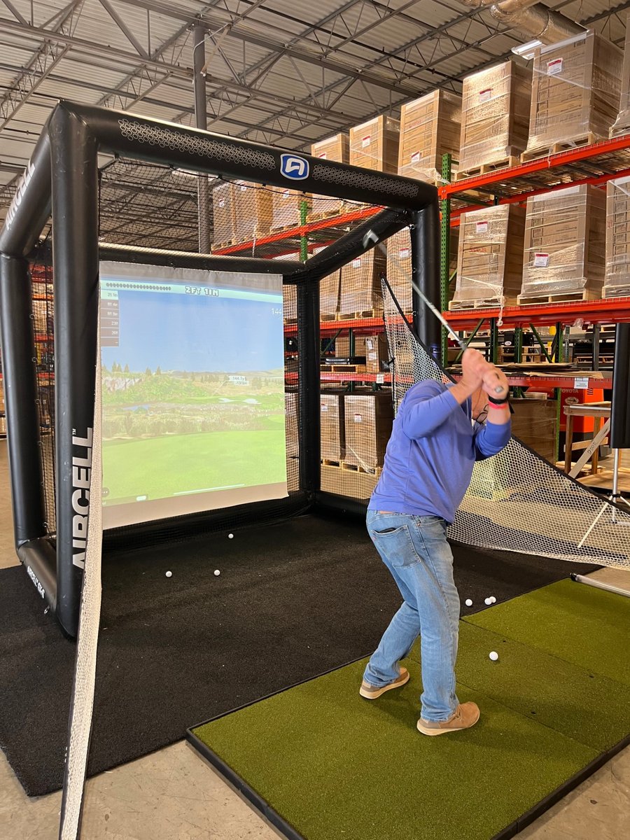 inmotionair's tweet image. Even the big boys in sport have converted to AIR.  We are your one stop shop for #battingcages #backstops #golfbays #lacrosse 
inmotionair.com