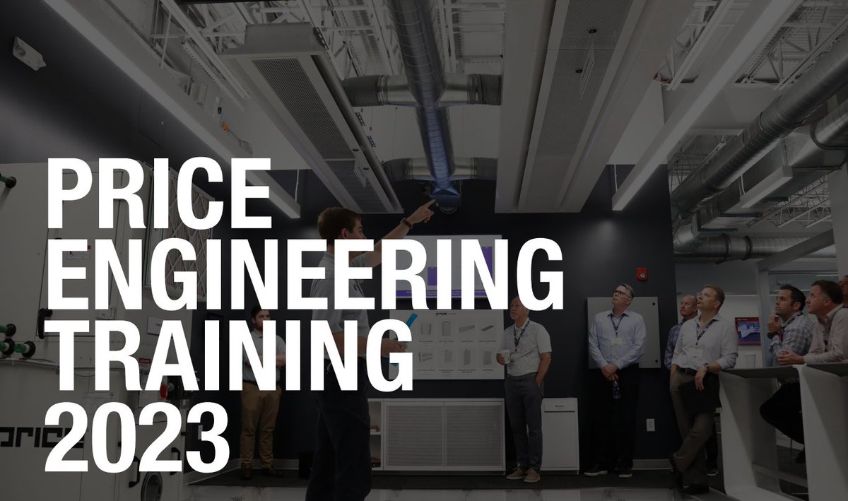 PriceHVAC's tweet image. Seats are still available for the Advanced PET, Aug 2-4 at PTCE in Suwanee, GA. Ideal for engineers with at least five years of experience, this class takes an in-depth look at a range of air distribution topics. Seats are limited, so register today! bit.ly/3XArheZ