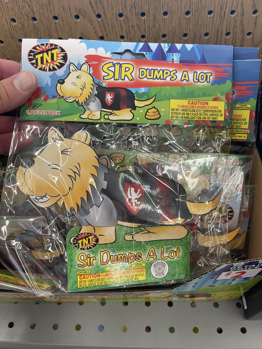 fsmikey's tweet photo. The #4thofJuly can be everyday when Sir Dumps A Lot only costs $2 each https://t.co/AXLxeCQRkE