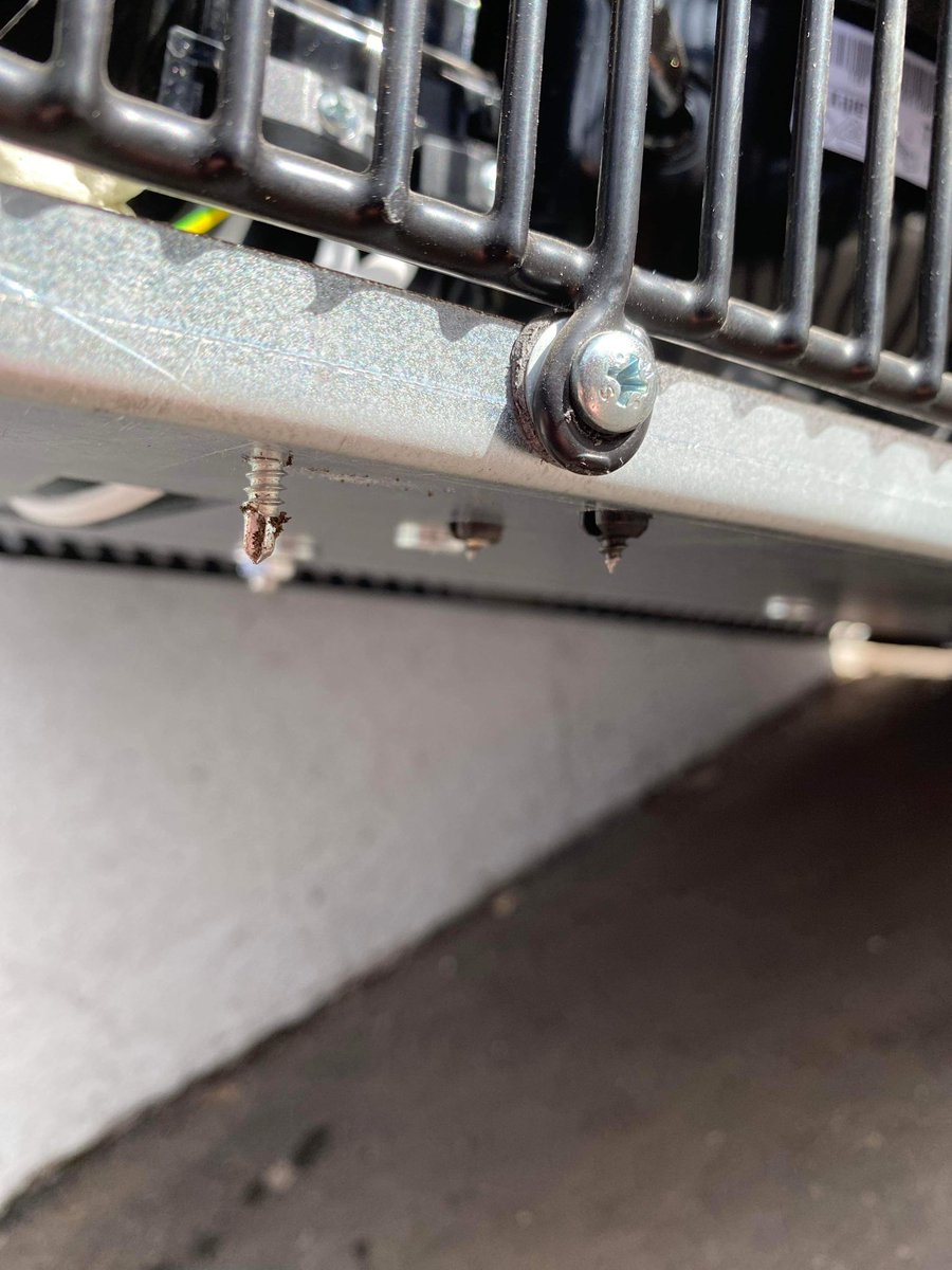 CafeStrangebrew's tweet photo. @ecateringonline hey! I returned a fridge two weeks ago and still not received a refund despite being told twice it would be in my account within 3-5 days.  And no one response to said fridge with a ridiculous screw placement destroying my floor https://t.co/OG5xXxXc1m