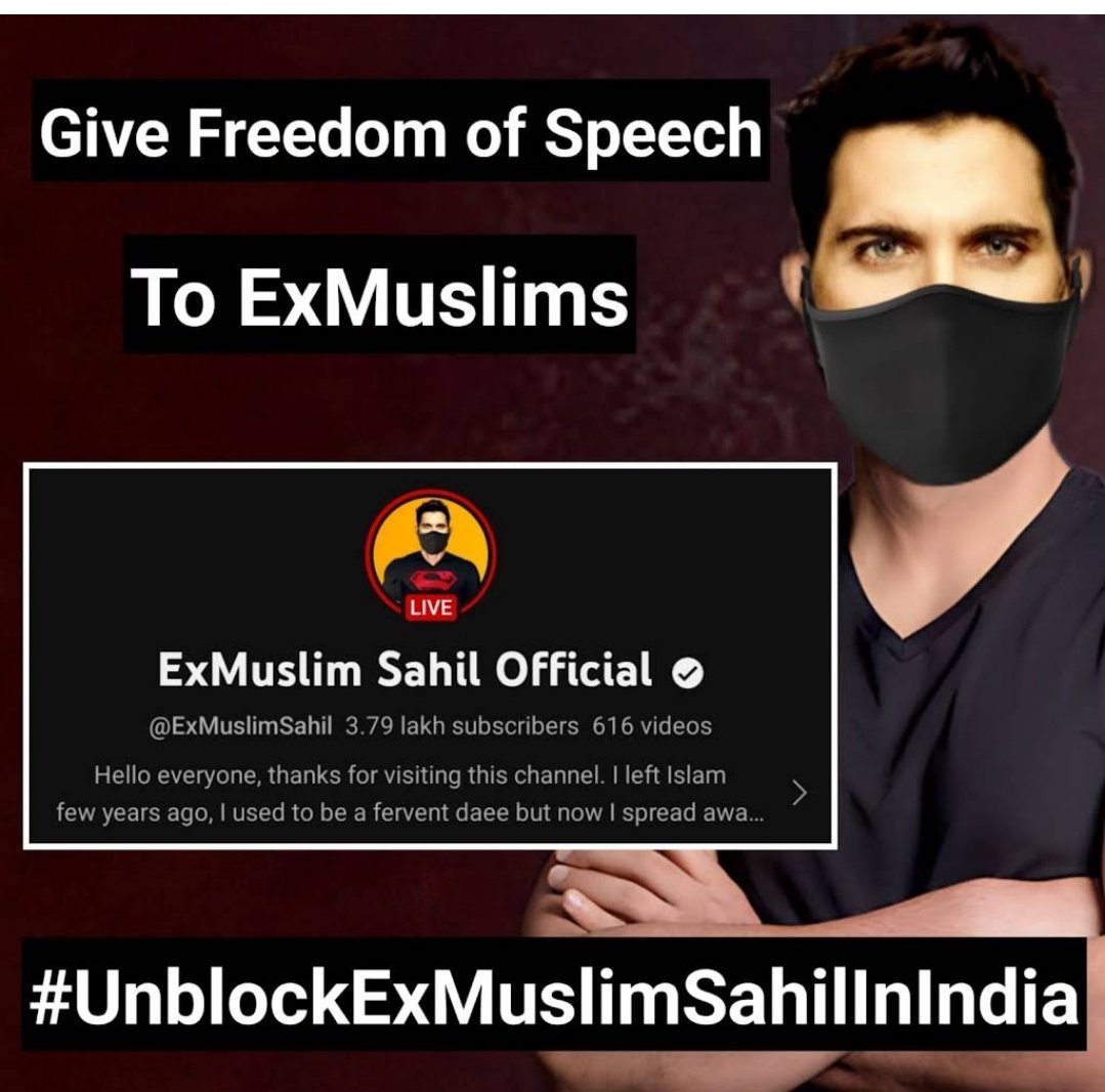 SOUMYA1993LEO's tweet photo. #UnblockExmuslimSahilInIndia https://t.co/biVx3V0Znm
