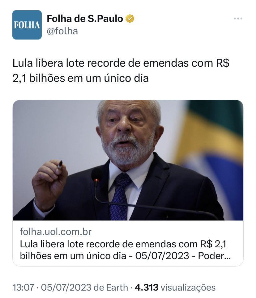 O Brasil voltou, né?
Voltou ao mensalão, aos esquemas se corrupção, à gastança de dinheiro público, À CENA DO CRIME.