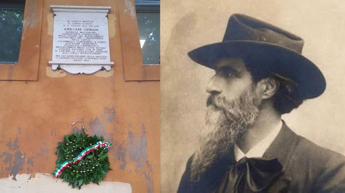 GrandeOrienteit's tweet image. A 180 anni dalla nascita,  i Fratelli della Loggia Il Ramo d’Oro Europa n. 1401 di Nettuno hanno svolto una cerimonia in memoria di #AmilcareCipriani, primo Massone di #Anzio e patriota del Risorgimento. #Massoneria #Storia

▶️ grandeoriente.it/a-180-anni-dal…
