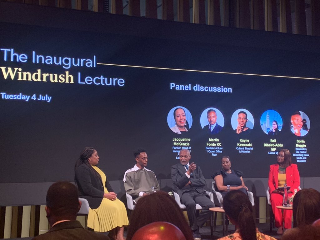 Black Excellence Network UK (@be_networkuk) on Twitter photo Great discussion at The Inaugural Windrush Lecture yesterday <a href="/Bloomberg/">Bloomberg</a> hosted by <a href="/SoniaMeggie/">Sonia Meggie ✨</a> Panel members <a href="/BellRibeiroAddy/">Bell Ribeiro-Addy MP</a> Martin Forde KC, Kayne Kawasaki, Jacquline McKenzie Great discussion at The Inaugural Windrush Lecture yesterday <a href="/Bloomberg/">Bloomberg</a> hosted by <a href="/SoniaMeggie/">Sonia Meggie ✨</a> Panel members <a href="/BellRibeiroAddy/">Bell Ribeiro-Addy MP</a> Martin Forde KC, Kayne Kawasaki, Jacquline McKenzie