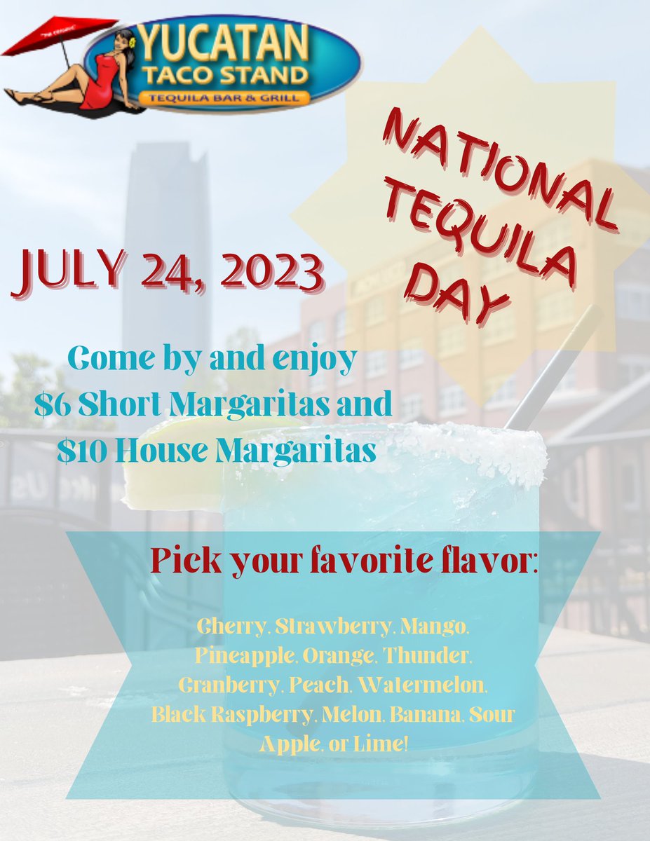 Here's something to Taco'bout! National Tequila Day