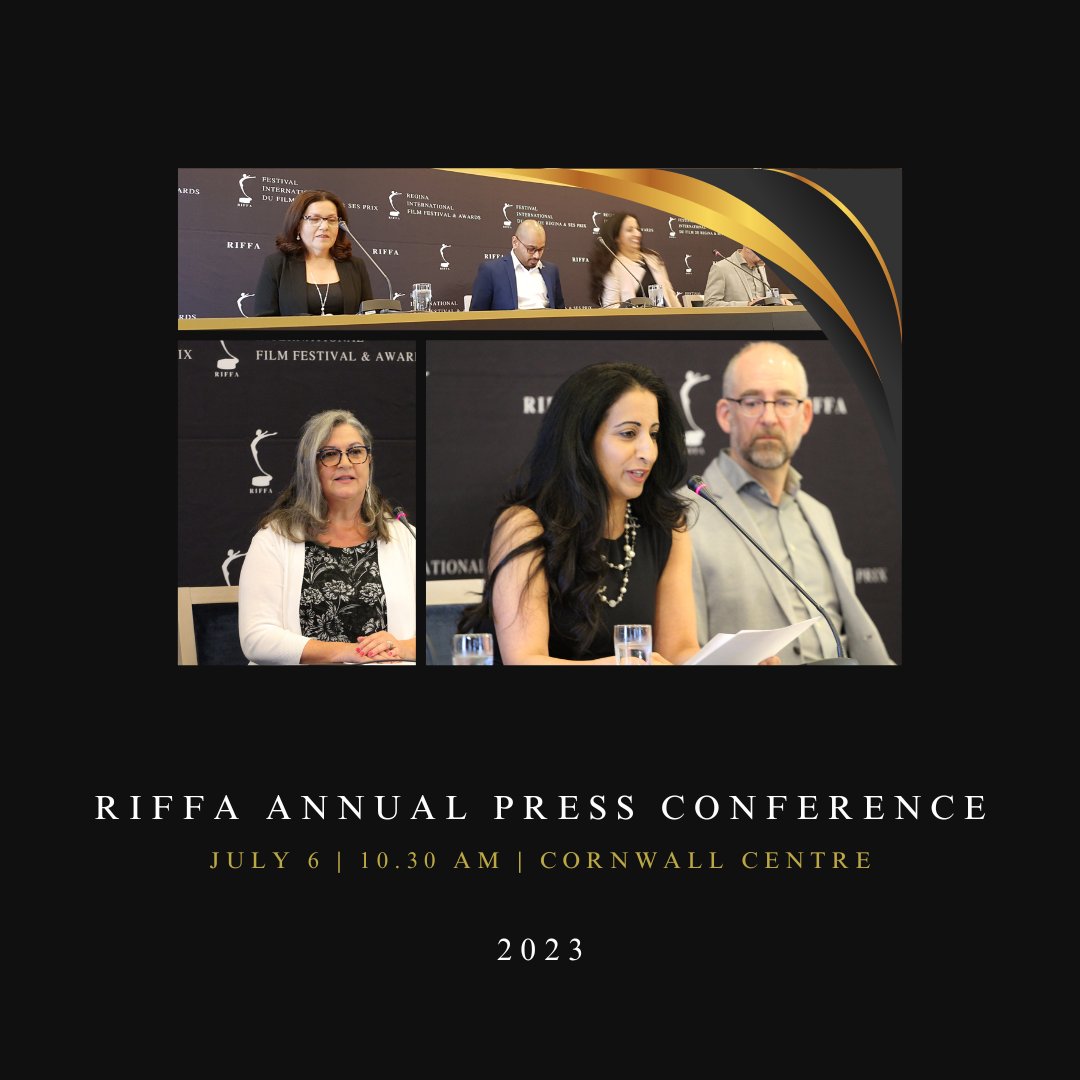 ReginaFilmFest's tweet photo. Don't miss tomorrow's 2023 RIFFA Press Event!
🏆July 6, 2023
🏆10.30 A.M.
🏆Cornwall Centre
Those attending will be the first to hear exclusive 2023 Festival announcements!
#riffa2023 #RIFFA #Filmfestival #YQR #exploreregina https://t.co/8sR3ol1404