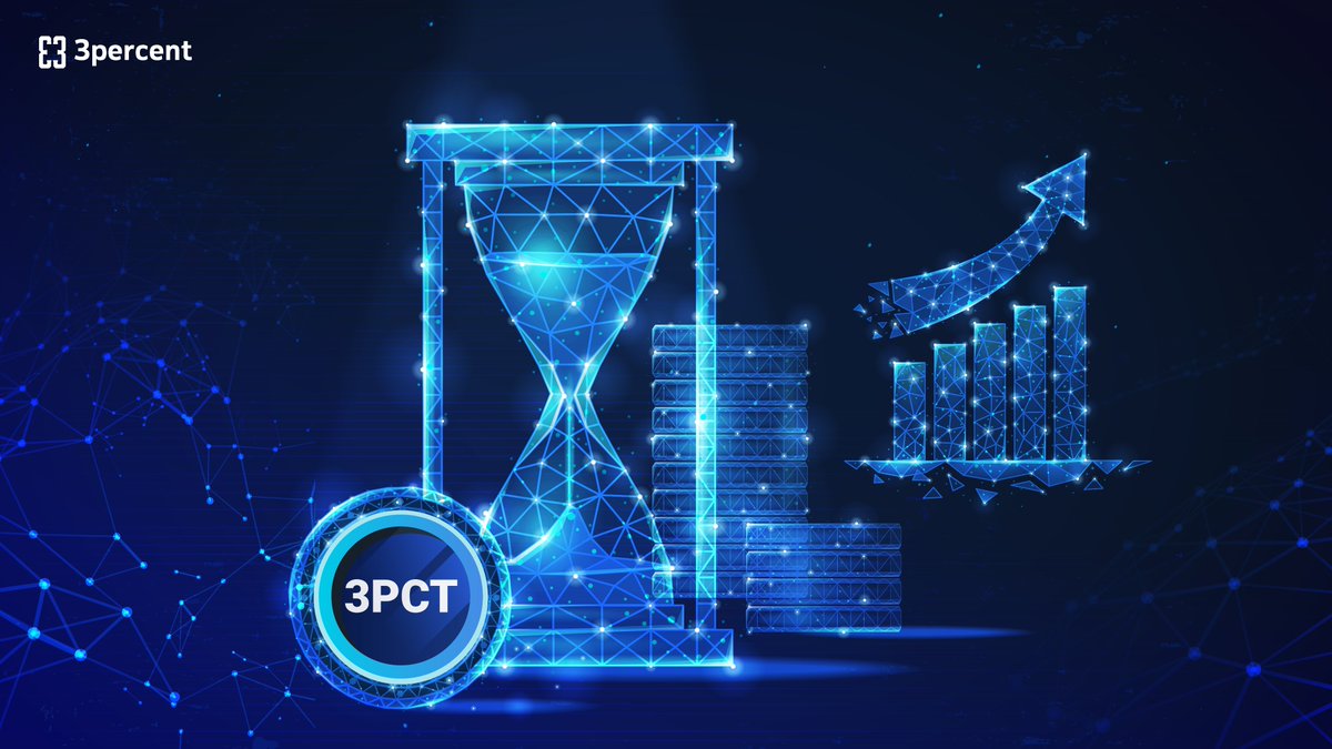 3percentio's tweet image. Early bird gets the worm! 🐦 
Presale participants of #3PCT have access to fantastic benefits! 💎🎉 Be part of the early adopter advantage. 
Find out more at 3percent.io 
#PresaleBenefits #EarlyBird  #CryptoInvesting  🚀