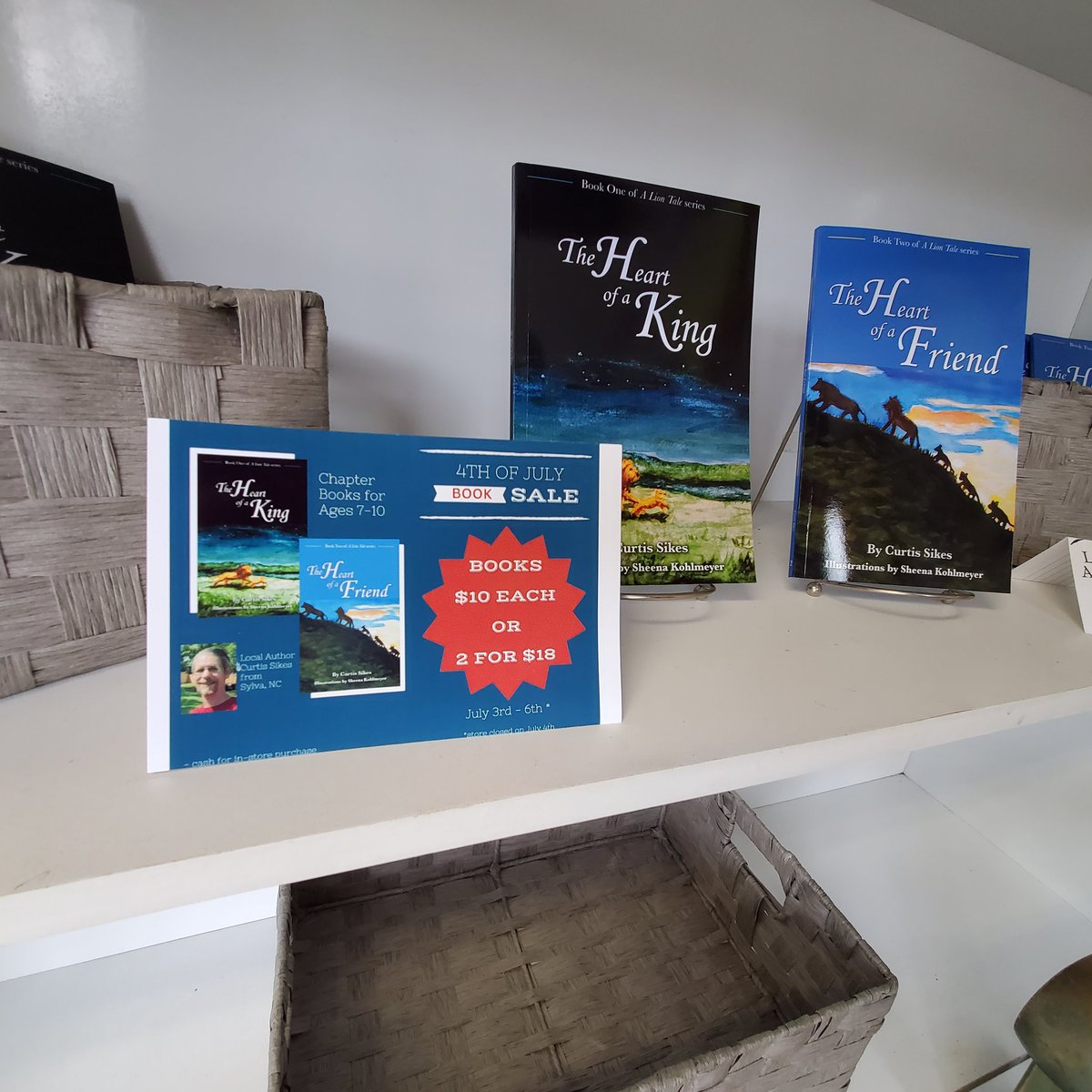 aliontale's tweet image. New (reformatted) chapter books for sale at Josh's Backstreet Takeout this week 📚