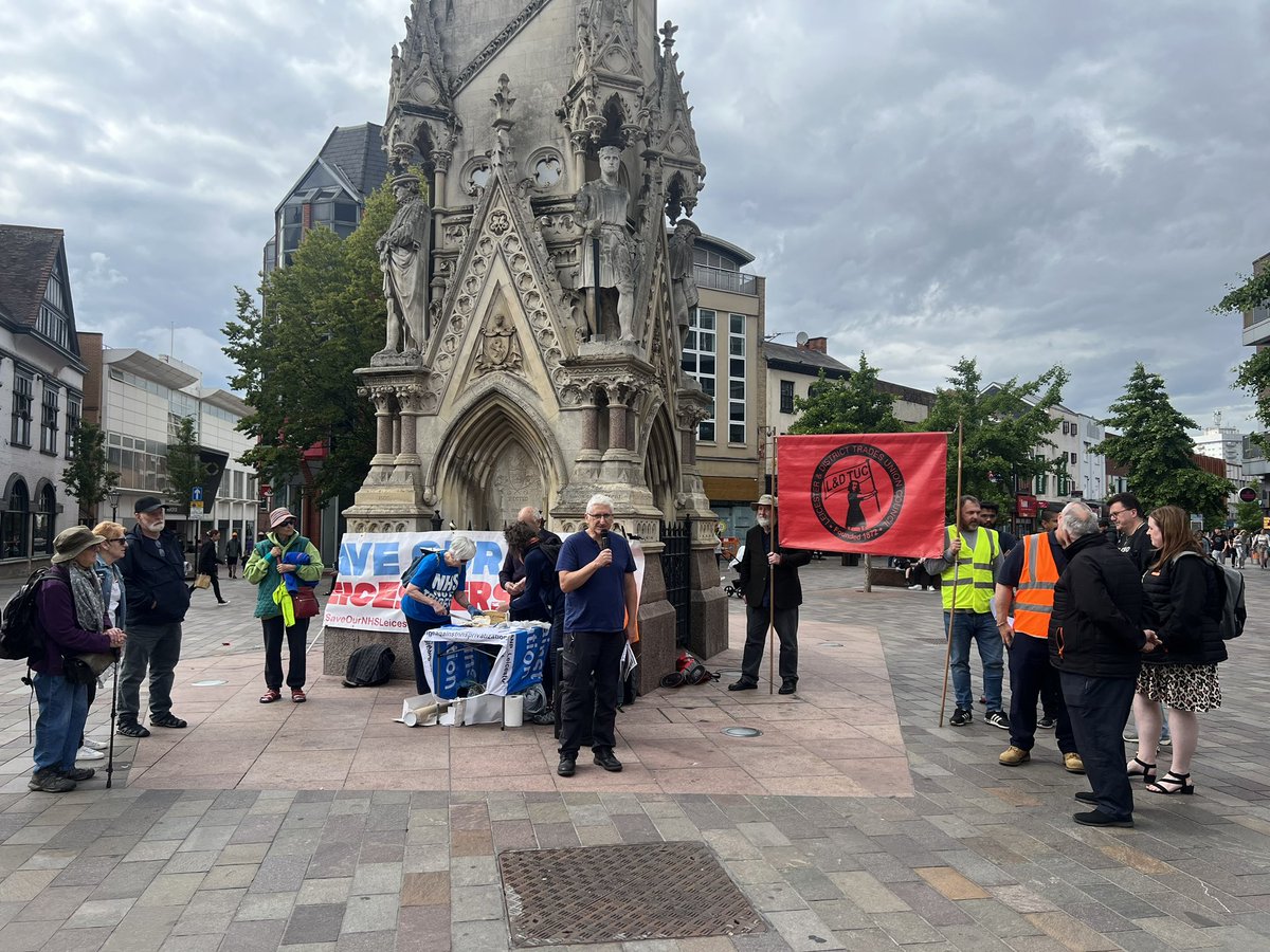 Step 3 - NHS 75th Birthday Celebration at the clock tower.