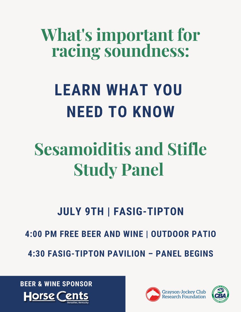 📢 July 9th at Fasig-Tipton 📢