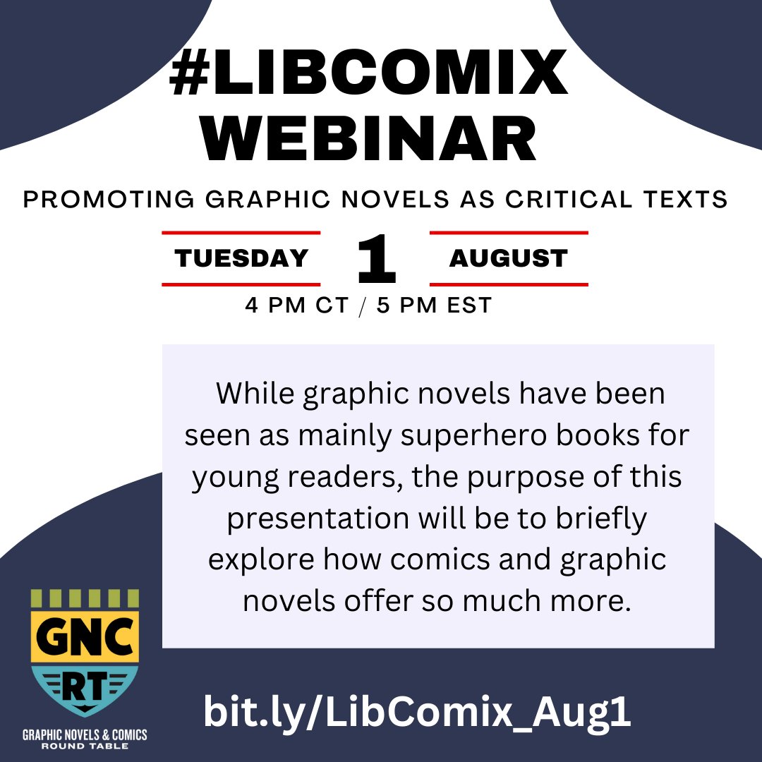 ALA Graphic Novels & Comics RT 🔜 #NYCC tweet media