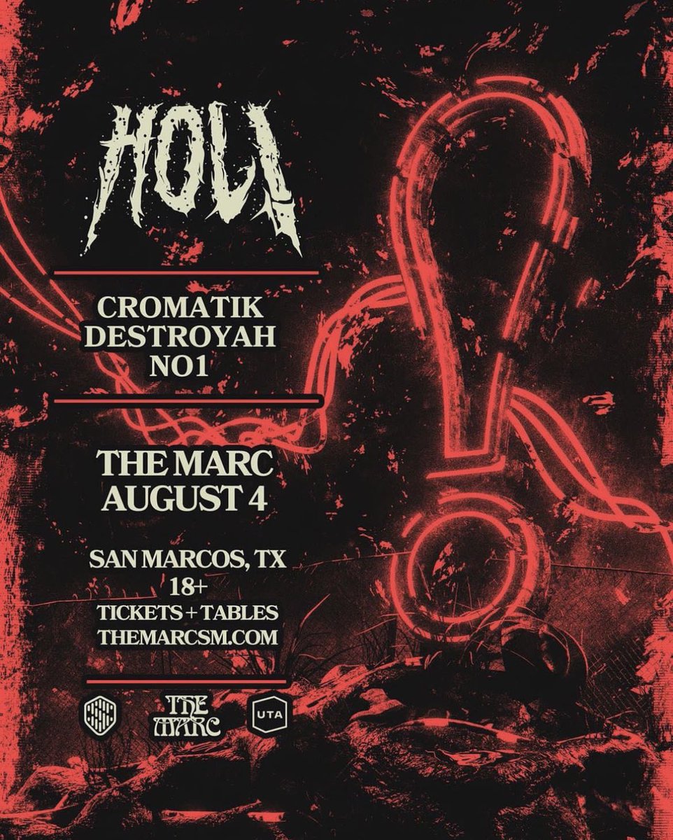@cromatikdubz makes his return to @themarcsm August 4th as direct support for @holdubz 🤖🔊

Tix 👉🏻 @AfterDarkTexas