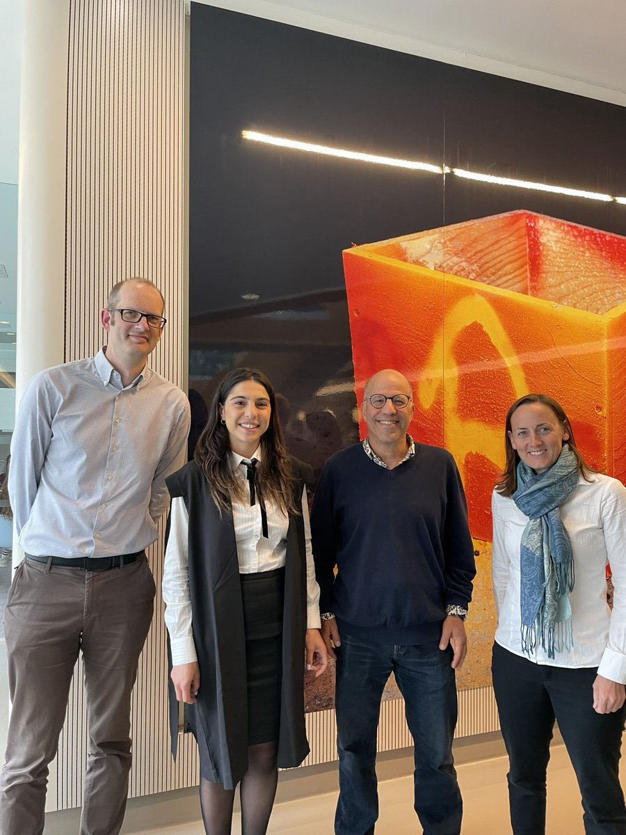 María in my lab passed her viva today. Well done Maria.