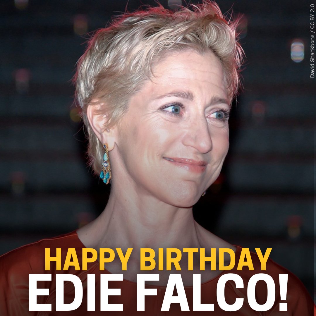 Happy Birthday to The Sopranos star, Edie Falco! 